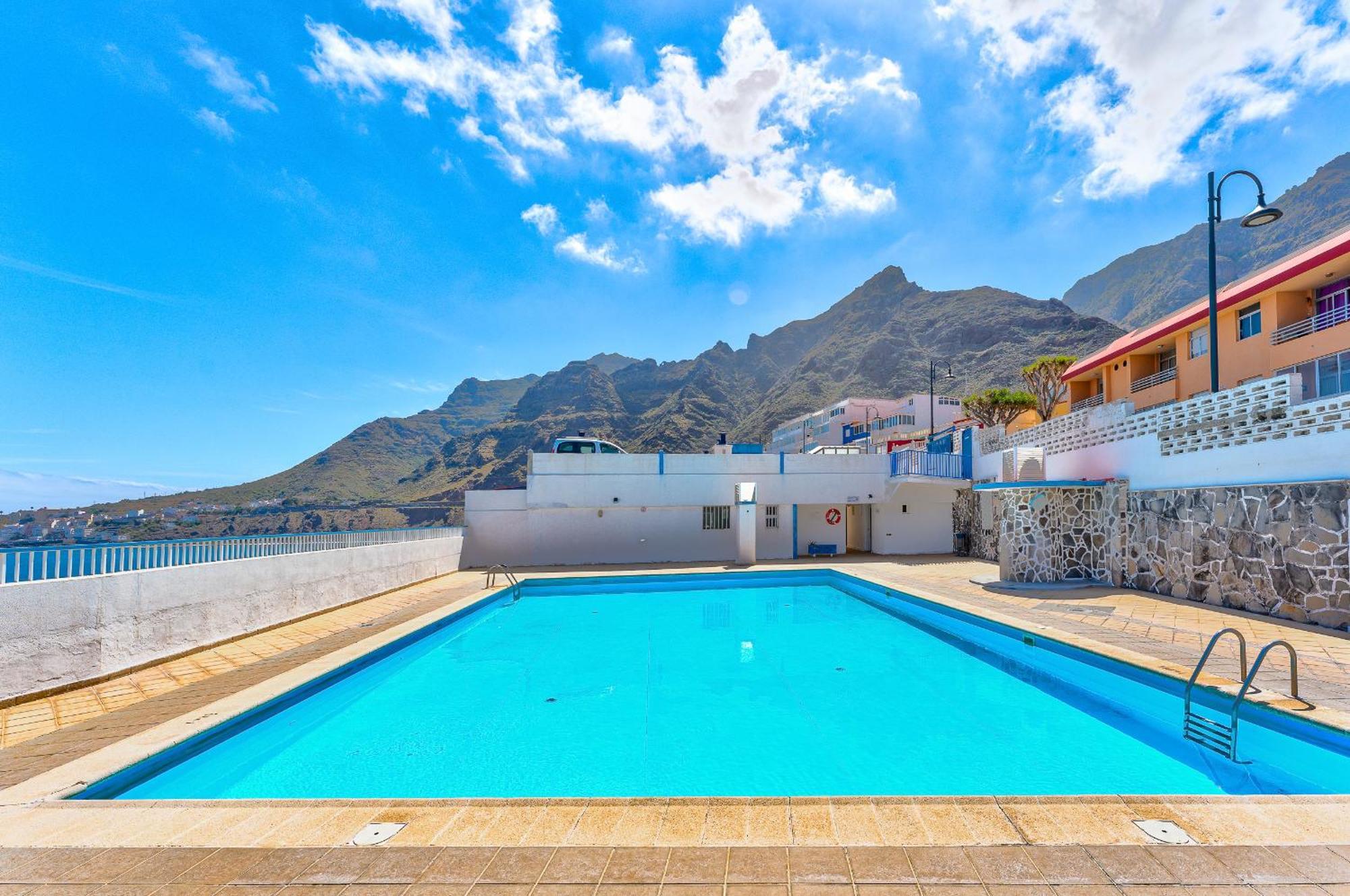 1St Line Sea View 3 Rooms Apartment In Tenerife 92M2 Bajamar  Exteriör bild